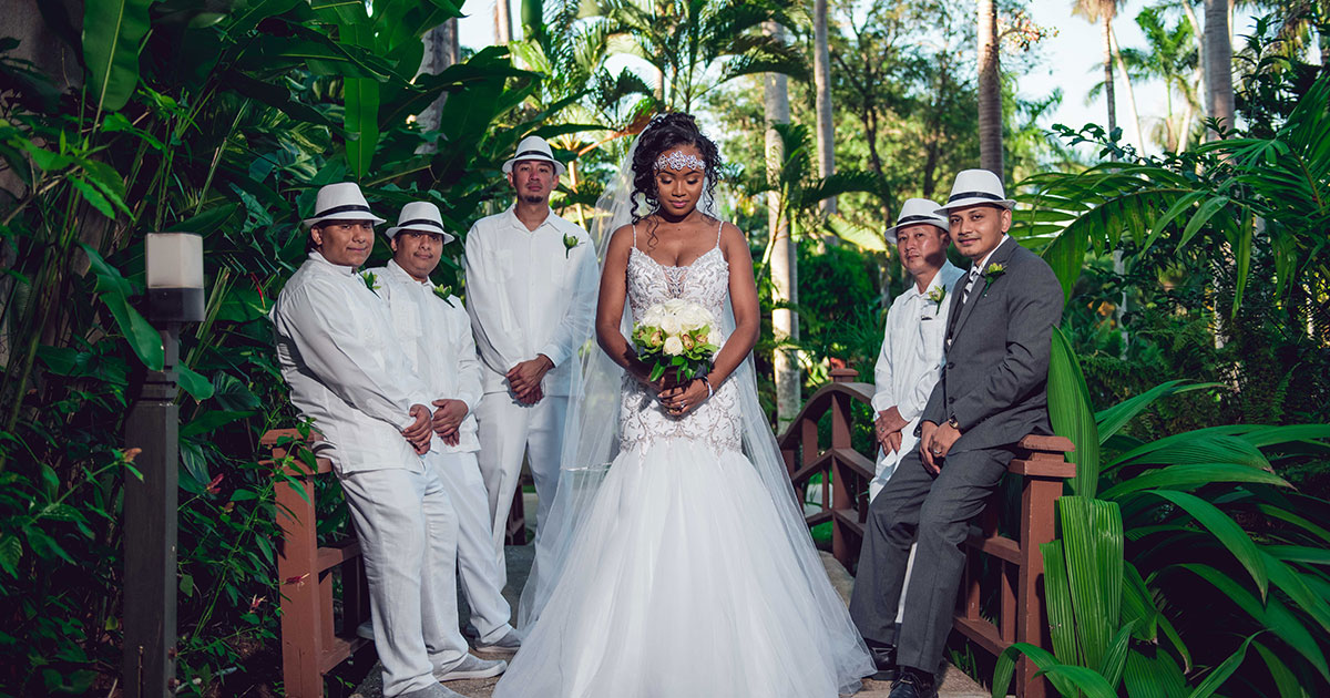 what to wear for a destination wedding negril jamaica